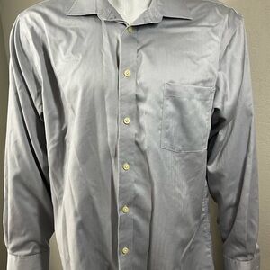 Joseph Abboud Silver Dress Shirt